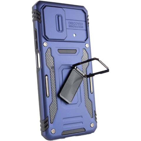 Ударостійкий чохол Camshield Army Ring для Xiaomi Poco X5 5G / Note 12 5G Синій / Navy