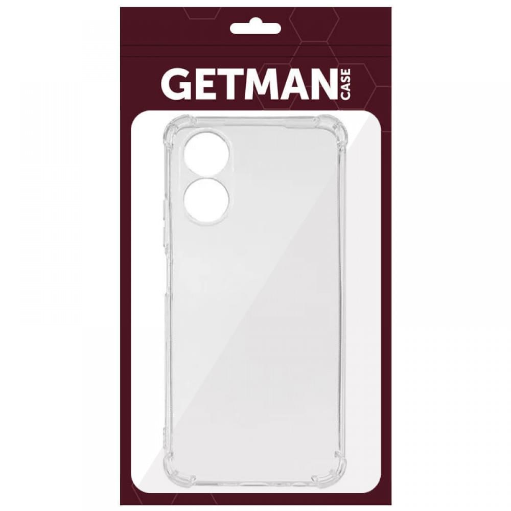 TPU чехол GETMAN Ease logo усиленные углы Full Camera для Oppo A98