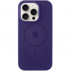 Чохол Silicone Case Full Protective (AA) with MagSafe для Apple iPhone 15 Pro (6.1") Фіолетовий / Elderberry