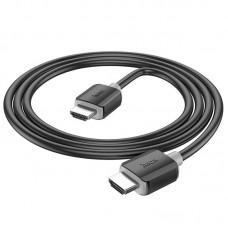 Дата кабель Hoco US08 HDTV 2.0 male to male 4K HD (2m) Black