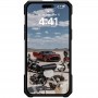 Ударостійкий чохол UAG Monarch Pro with MagSafe Leather для Apple iPhone 14 Pro (6.1") Червоний