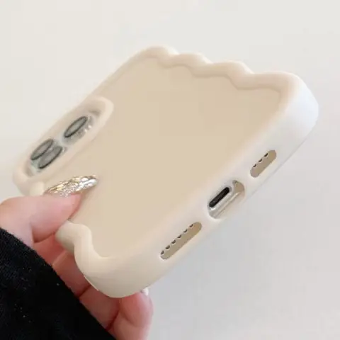 Чохол TPU Ripple для Apple iPhone 13 Pro (6.1") Antique White