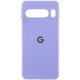 Чохол Silicone Cover Lakshmi Full Camera (AA) with logo для Google Pixel 8 Pro Бузковий / Dasheen