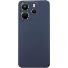 Чохол TPU GETMAN Liquid Silk Full Camera для Xiaomi Redmi Note 14 4G (Int. version) Синій / Midnight blue