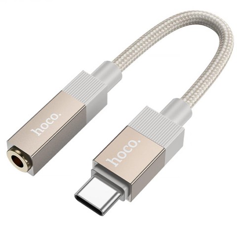 Перехідник Hoco UPA32C Type-C to 3.5mm Gold
