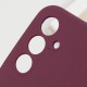 Чохол Silicone Cover Lakshmi Full Camera (AA) для Samsung Galaxy A35 Бордовий / Marsala