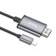 Перехідник Hoco UA27 HD Lightning to HDMI (2m) Metal gray