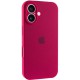 Чехол Silicone Case Full Camera Protective (AA) для Apple iPhone 16 Plus (6.7")