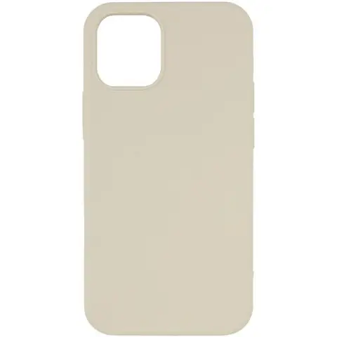Чохол Silicone Case Full Protective (AA) NO LOGO для Apple iPhone 12 Pro / 12 (6.1") Бежевий / Antique White