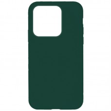 Чохол Silicone Case Full Protective (AA) NO LOGO для Apple iPhone 14 Pro (6.1") Зелений / Forest green