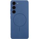 Чохол Silicone Cover Lakshmi Full Camera (AA) with MagFit для Samsung Galaxy S23 Синій / Navy blue