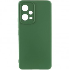 Чохол Silicone Cover Lakshmi Full Camera (AA) для Xiaomi Poco X5 5G / Note 12 5G Зелений / Dark green