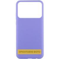 Чохол Silicone Cover Lakshmi (AAA) для Xiaomi Poco X6 / Note 13 Pro 5G Бузковий / Dasheen