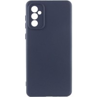 Чохол TPU GETMAN Liquid Silk Full Camera для Samsung Galaxy S24 FE Синій / Midnight Blue
