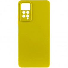 Чохол Silicone Cover Lakshmi Full Camera (A) для Xiaomi Redmi Note 11 Pro 4G/5G / 12 Pro 4G Жовтий / Flash