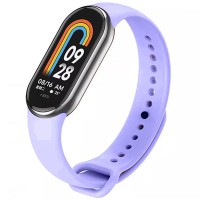 Силіконовий ремінець для Xiaomi Mi Band 8/9/10 Бузковий / Elegant Purple