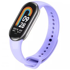 Силіконовий ремінець для Xiaomi Mi Band 8/9/10 Бузковий / Elegant Purple