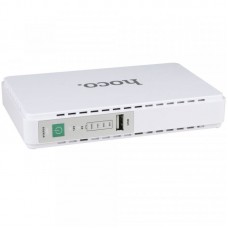 Джерело безперебійного живлення Hoco DB25 Smart Mini UPS для роутерів 5V/9V/12V 8800 mAh White