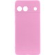 Чохол Silicone Cover Lakshmi Full Camera (A) для Google Pixel 6a Рожевий / Pink
