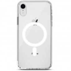 Чохол TPU Clear Case with MagSafe для Apple iPhone XR (6.1") Clear