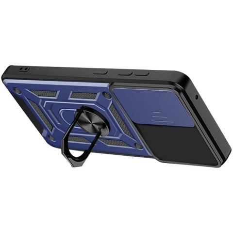 Чохол Ummi Camshield Serge Ring для Samsung Galaxy A04e Синій / Navy