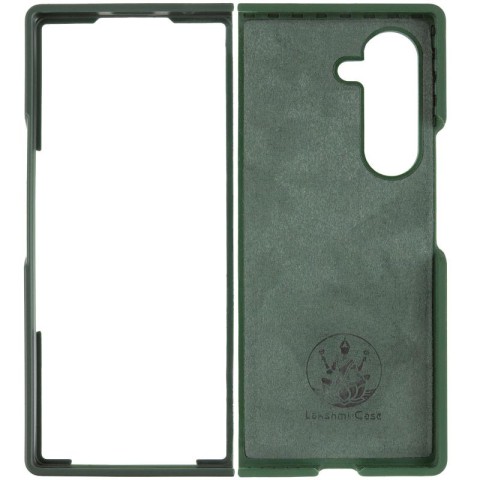 Чохол Foldables Silicone Cover Lakshmi (AAA) для Samsung Galaxy Z Fold7 Зелений / Cyprus Green