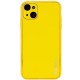 Шкіряний чохол Xshield для Apple iPhone 14 (6.1") Жовтий / Yellow