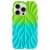 TPU чохол Leaf для Apple iPhone 15 Pro (6.1") Green / Aqua