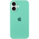 Чохол Silicone Case Full Protective (AA) для Apple iPhone 16 Plus (6.7") Бірюзовий / Marine Green