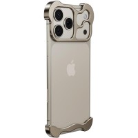 Чохол Minimalist Metal Bumper для Apple iPhone 17 Pro (6.3") Titanium Gray