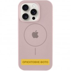 Чохол Silicone Case Full Protective (AA) V2 with MagSafe для Apple iPhone 15 Pro (6.1") Сірий / Lavender