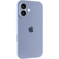 Чохол Silicone Case Full Camera Protective (AA) для Apple iPhone 16 (6.1") Блакитний / Lilac Blue