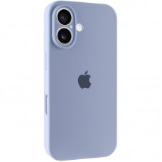 Чохол Silicone Case Full Camera Protective (AA) для Apple iPhone 16 (6.1") Блакитний / Lilac Blue