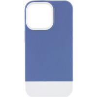 Чохол TPU+PC Bichromatic для Apple iPhone 13 Pro Max (6.7") Blue / White
