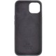 Чохол Silicone case (AAA) with Magsafe and Animation для Apple iPhone 13 (6.1") Чорний / Midnight Чохол Silicone case (AAA) with Magsafe and Animation для Apple iPhone 13 (6.1") Чорний / Midnight
