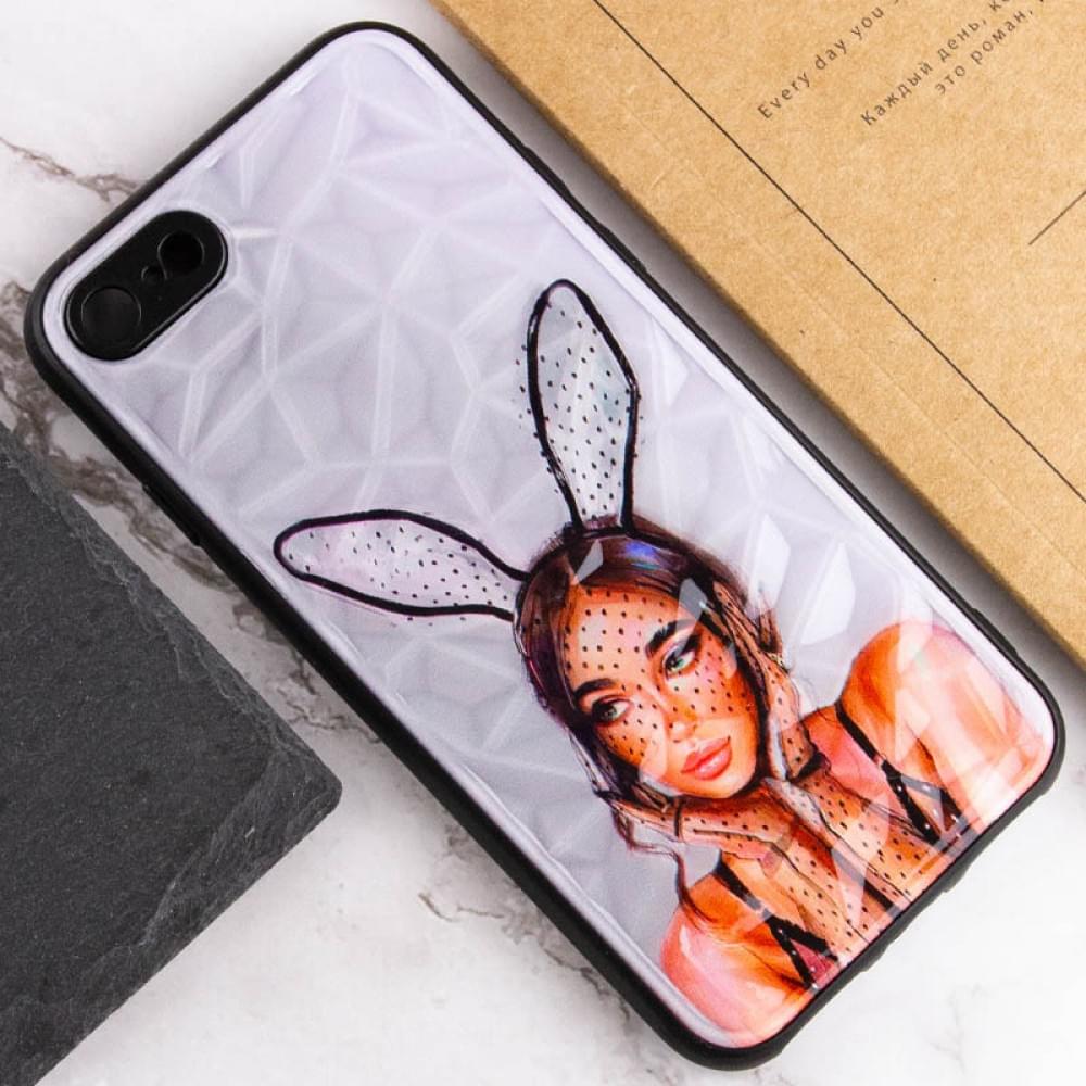 TPU+PC чохол Prisma Ladies для Apple iPhone 7 / 8 / SE (2020) (4.7") Rabbit