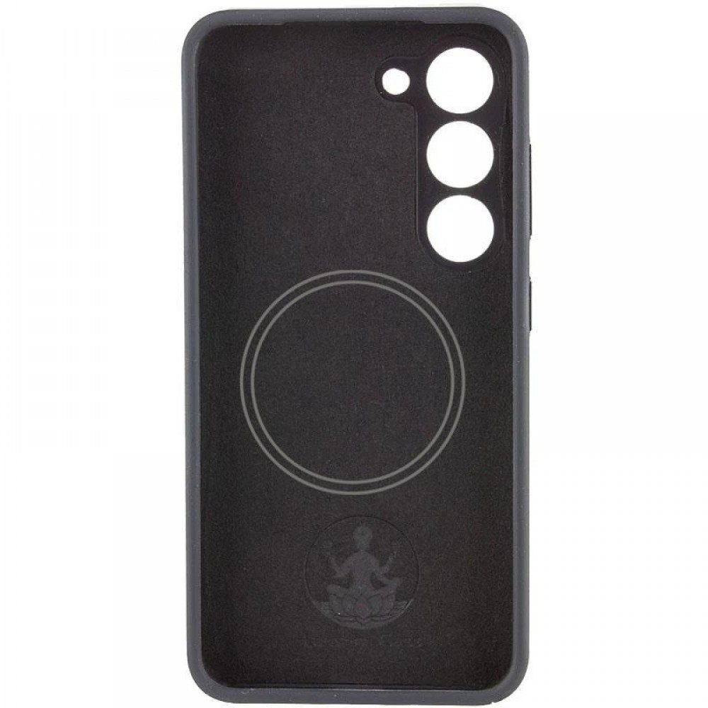Чохол Silicone Cover Lakshmi Full Camera (AA) with MagFit для Samsung Galaxy S23 Чорний / Black
