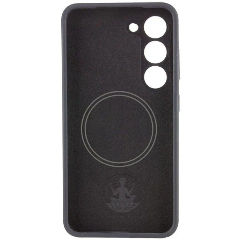 Чохол Silicone Cover Lakshmi Full Camera (AA) with MagFit для Samsung Galaxy S23 Чорний / Black