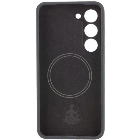 Чохол Silicone Cover Lakshmi Full Camera (AA) with MagFit для Samsung Galaxy S23 Чорний / Black