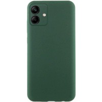 Чохол TPU GETMAN Liquid Silk Full Camera для Samsung Galaxy A06 Зелений / Dark green