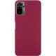 Чохол Silicone Cover Ummi Lakshmi (AA) для Xiaomi Redmi Note 10 / Note 10s / Poco M5s Бордовий / Marsala