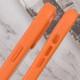 Шкіряний чохол Leather Case (AAA) with MagSafe and Animation для Apple iPhone 14 Pro (6.1") Orange