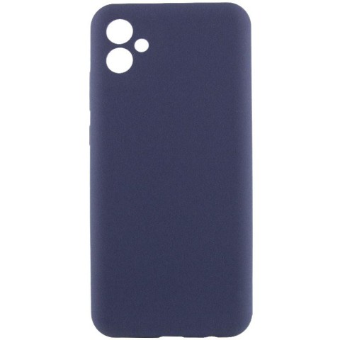Чохол Silicone Cover Ummi Lakshmi Full Camera (AA) для Samsung Galaxy A05 Синій / Midnight Blue