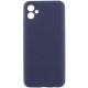 Чохол Silicone Cover Ummi Lakshmi Full Camera (AA) для Samsung Galaxy A05 Синій / Midnight Blue