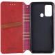 Шкіряний чохол книжка GETMAN Cubic (PU) для ZTE Blade A52 Червоний