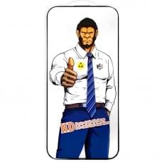 Захисне скло 5D Anti-static Pro (тех.пак) для Apple iPhone 17 / 16 Pro (6.3") Чорний