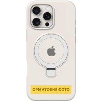Чохол Silicone Case Full Protective with Ring для Apple iPhone 16e (6.1") White