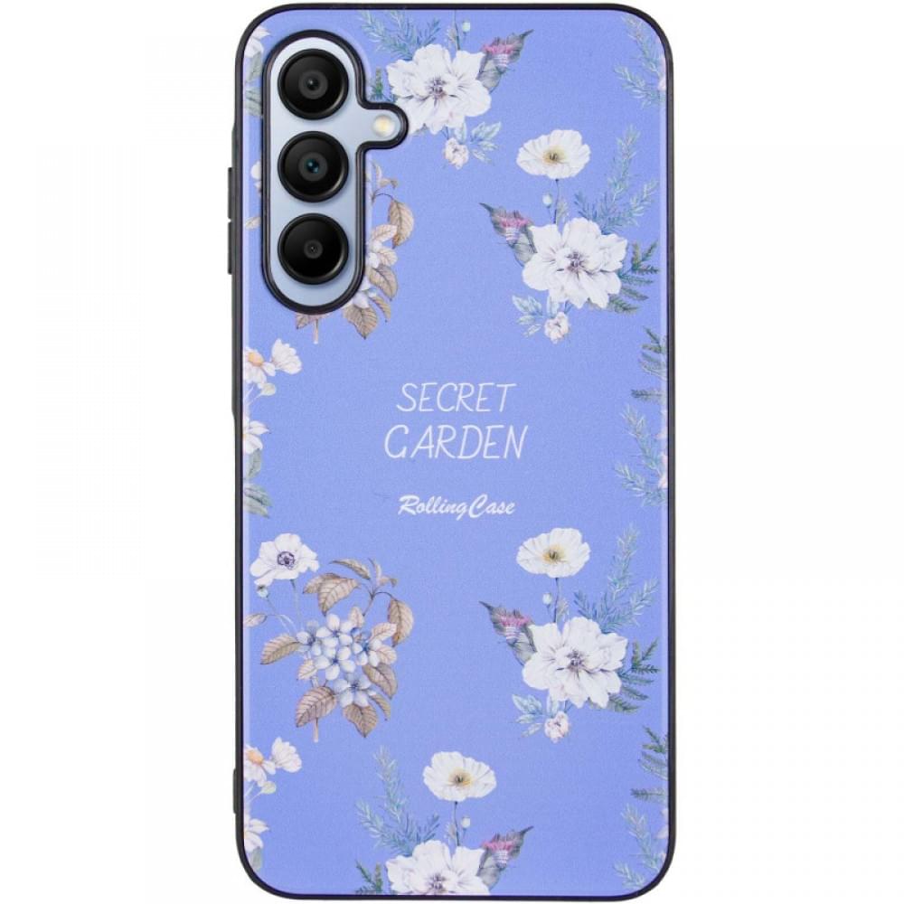 TPU+PC чохол Secret Garden для Samsung Galaxy A15 4G/5G Lilac