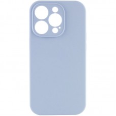 Чохол Silicone Case Full Camera Protective (AA) NO LOGO для Apple iPhone 16 Pro (6.3") Блакитний / Lilac Blue