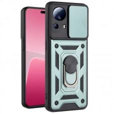 Ударостійкий чохол Camshield Serge Ring для Xiaomi 13 Lite Зелений